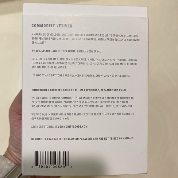 Commodity Vetiver - Like new - Picture 3 of 3